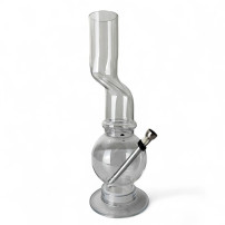 Bong acryl Crooked mix barev 31cm - pohled zboku