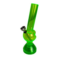 Bong acryl apple s grinderem