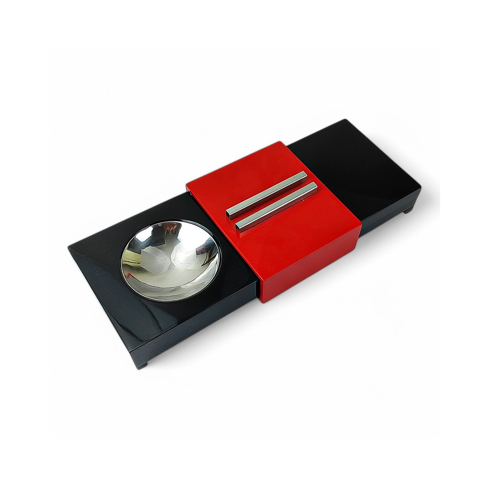 Humidor na doutníky s popelníkem Red