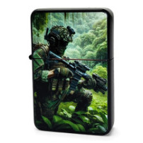 Zapalovač World Troops - zavřený