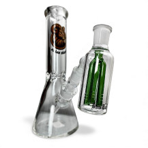 Precooler na bongo 3-arm Green NS19 - pohled na bongu
