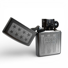 Zapalovač ZIPPO Since 1932 Stars - otevřený