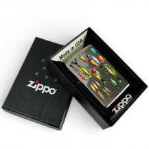 Zapalovač ZIPPO Fishing Hooks Design - v krabičce
