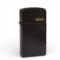 Zapalovač ZIPPO Slim Brown - zavřený