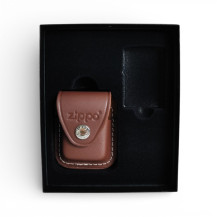 Set Zippo k doplnění s pouzdrem brown