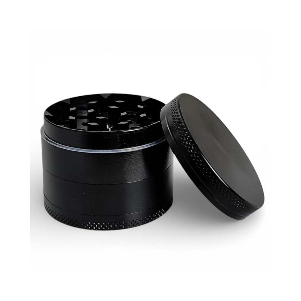 Grinder drtička Alumini 50mm černá - položená část drtičky