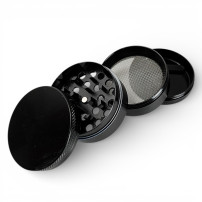 Grinder drtička Alumini 50mm černá - rozložená
