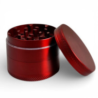 Grinder drtička Alumini 50mm červená - opřená část drtičky