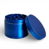 Grinder drtička Alumini 50mm modrá - opřená část drtičky