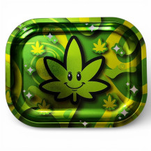 Fire Flow Roll Tray Happy Leaf 14x18 - shora