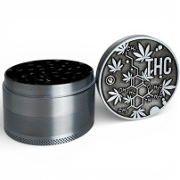 Grinder drtička 60mm/4 Silver THC Molecule