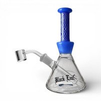 Bong sklo BL oil/dab Rig blue - pohled zboku