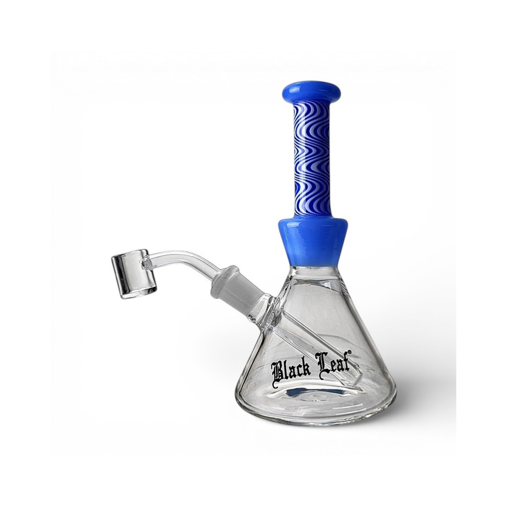 Bong sklo BL oil/dab Rig blue - pohled zboku