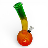 Bong sklo mini rasta 20cm - pohled odzadu