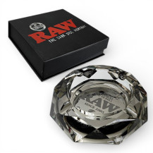 Popelník RAW Glass Dark | Skleněný popelník