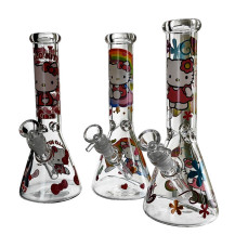Skleněné bongo Phoenix - Hello Kitty - mxi barev