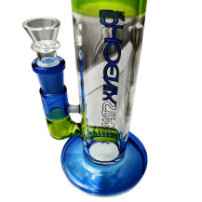 Tower Bubbler Phoenix - Blue - pohled na downpipe