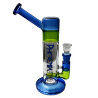 Tower Bubbler Phoenix - Blue - z boku