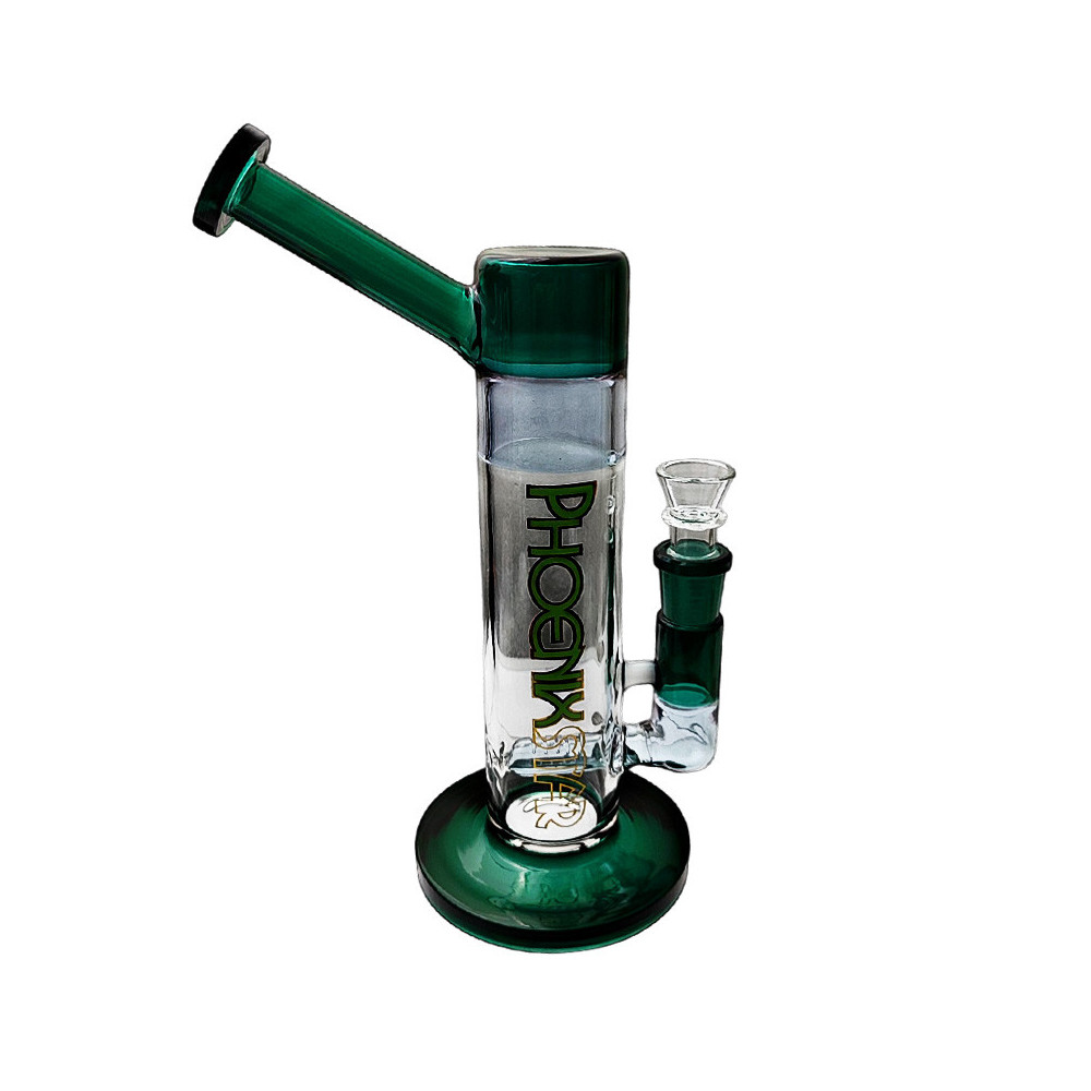 Tower Bubbler Phoenix - Green - z boku
