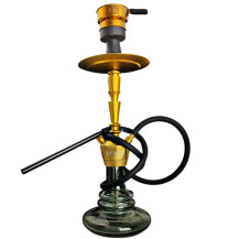 Vodní dýmka AMY Deluxe AluX S Gold - Black