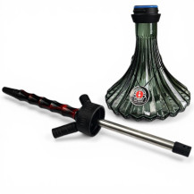 Vodní dýmka AMY Deluxe Dervish S - Black - váza a tělo vodní dýmky