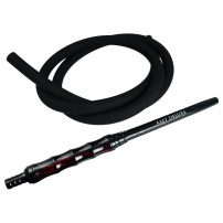 Vodní dýmka AMY Deluxe Dervish S - Black - hadice a náustek
