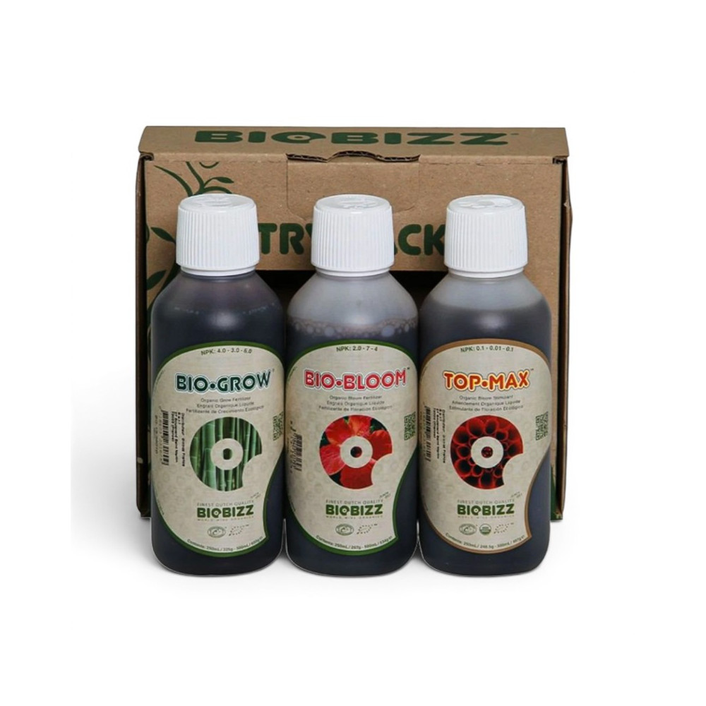 Biobizz Try Pack Indoor 750ml sada hnojiv