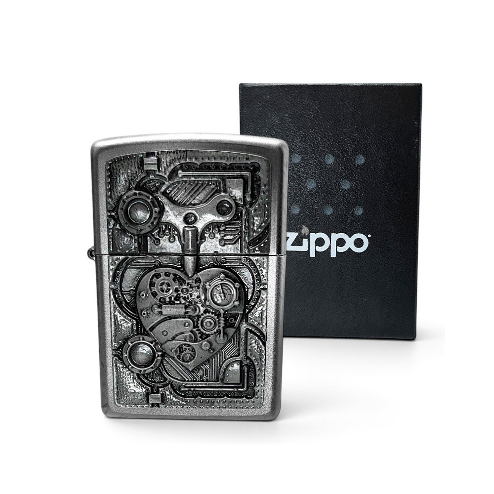 Zapalovač ZIPPO Steampunk Heart - s krabicou