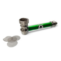 Šlukovka kov Champ 8,5cm  - zelená - so sitkami