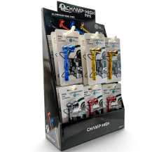 Kovová šlukovka Champ Metalic mix barev | BongoShop.cz