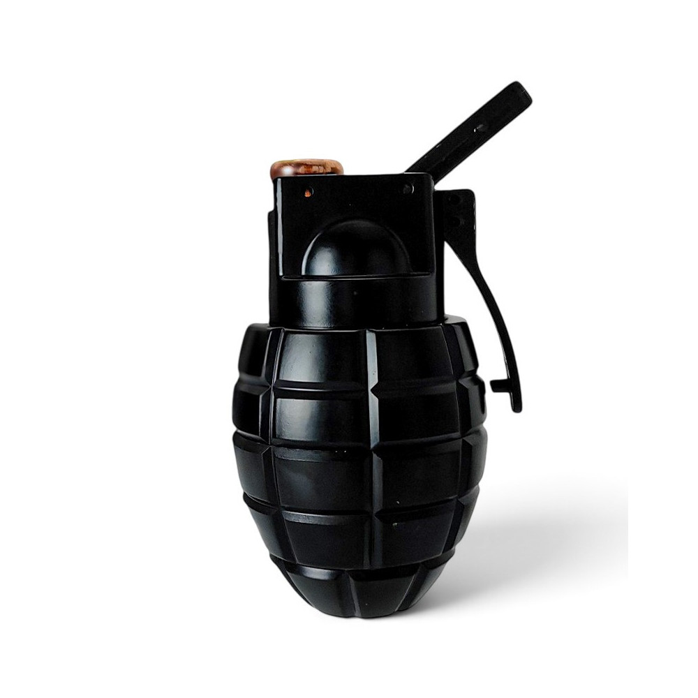 Grinder drvička granát - bong - zboku