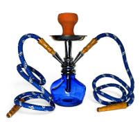 Vodní dýmka Mia Blue 2hadicová SET - vodní dýmka