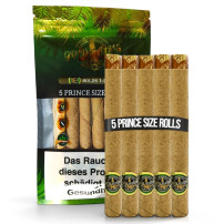 Gold Palms Beedi Blunt Wraps PRINCE SIZE 5ks