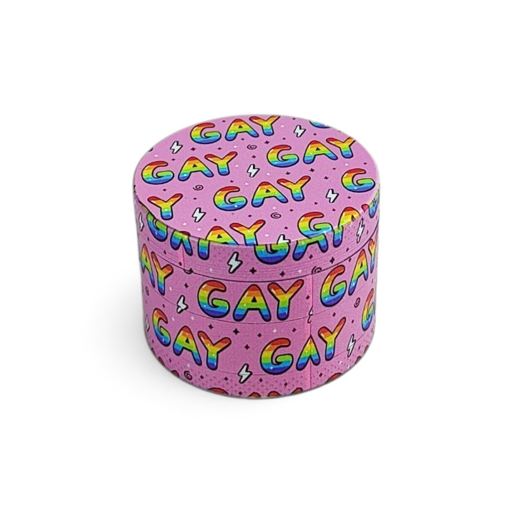 Kovová drtička GAY 5cm - Kvalitní mletí | BongoShop.cz