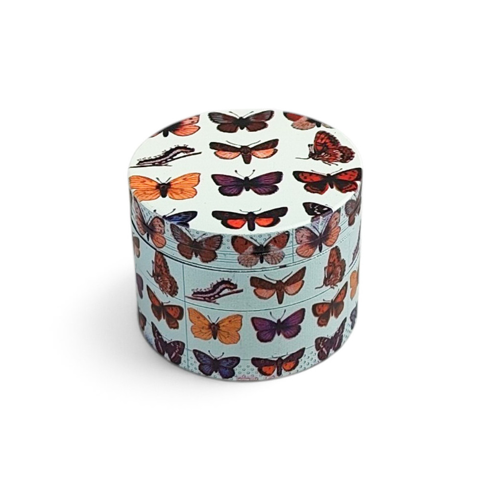 Kovová drtička MOTÝLI 5cm - Spolehlivý společník | BongoShop
