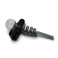 Skleněná fajka na olej a krystal Spiral 13,5cm | BongoShop