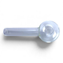Pico Pipe 10cm clear Ø4cm – S masivní hlavičkou