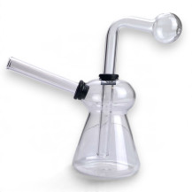 Bong sklo oil transparent 16cm – Skvělé na cesty i domů