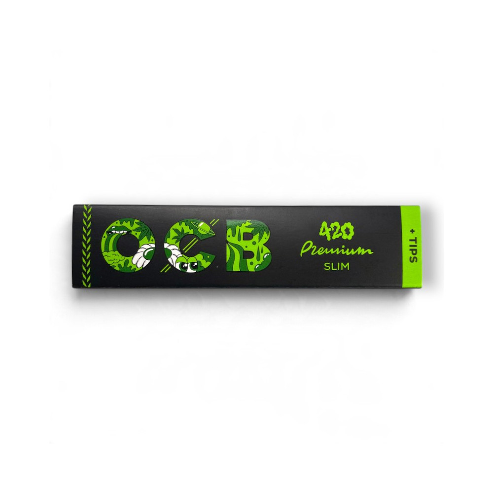 OCB Premium 420 Slim KS s filtry - Papírky na kouření