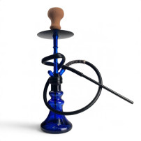 Modrá jednohadicová vodní dýmka Fine Hookah | BongoShop.cz
