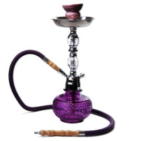 Vodní dýmka Aziza ( purple ) 38cm