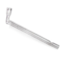 Skleněná dýmka na trávu – Zahnutá Sklenka 8cm