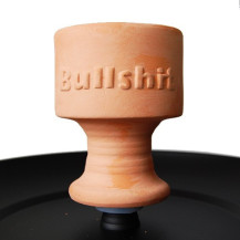 Vodní dýmka BullShit Shisha white pyramid 62cm