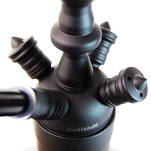 Vodní dýmka BullShit Shisha black 70cm