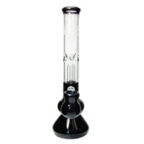 Bong sklo s precoolerem 23,5 cm - Black