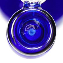 Bong sklo s precoolerem 23,5 cm - Blue