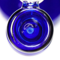 Bong sklo s precoolerem 23,5 cm - Blue