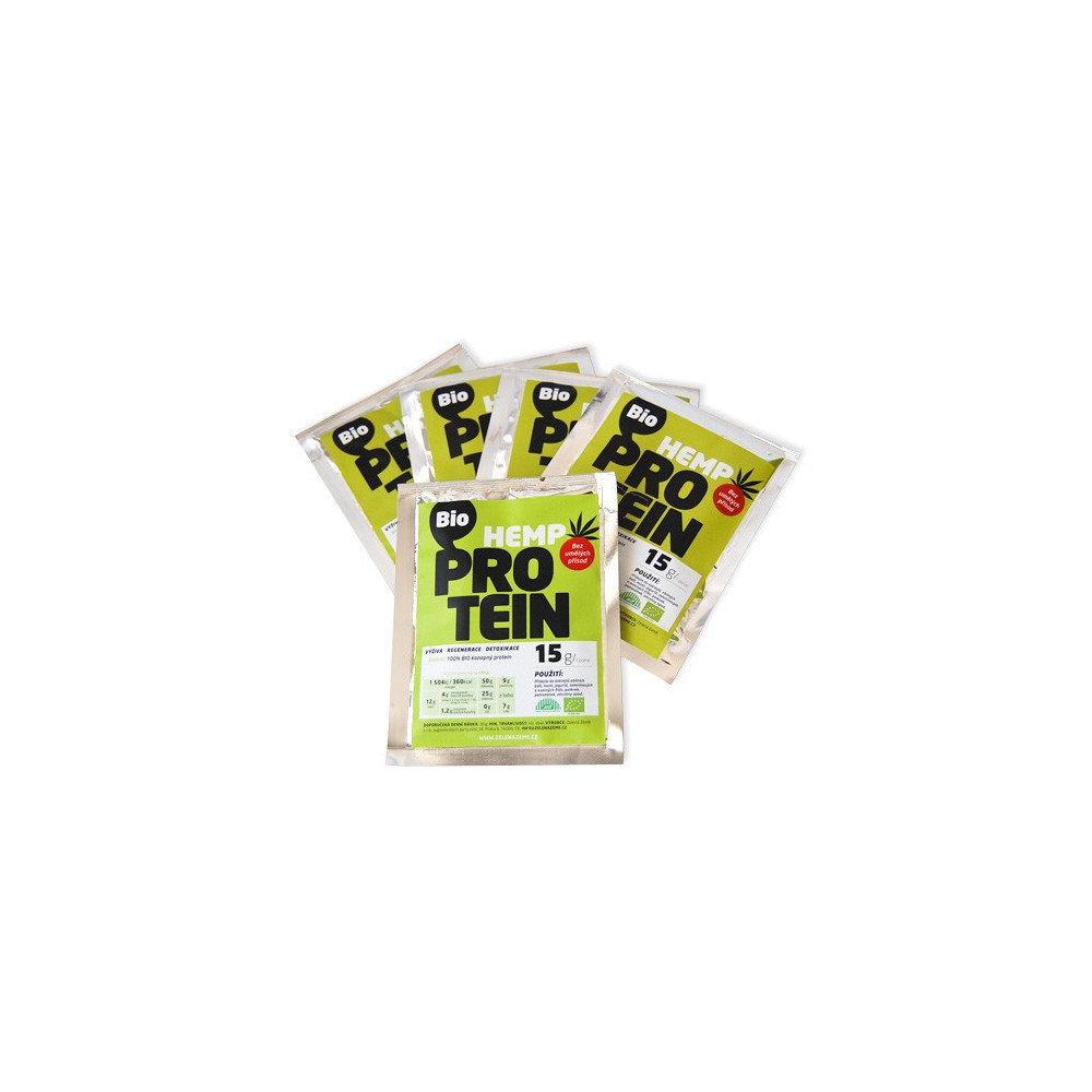 BIO Konopný protein 15g/ vzorek