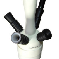 Vodní dýmka Bullshit white motiv 72cm