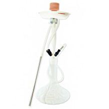 Vodní dýmka Bullshit white motiv 72cm